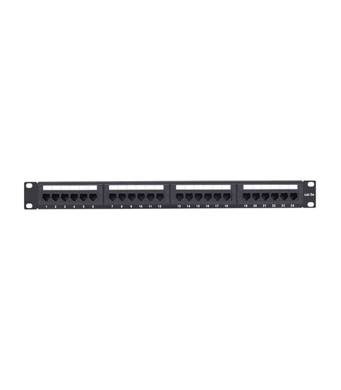 پچ پنل 24 پورت همراه با کیستون Cat5e UTP کی نت K-N1061
