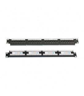 پچ پنل 24 پورت همراه با کیستون Cat6 UTP کی نت K-N1062