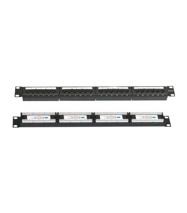 پچ پنل 24 پورت همراه با کیستون Cat6 UTP کی نت K-N1062