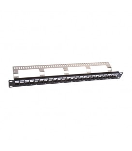 پچ پنل 24 پورت بدون کیستون Cat6 UTP-STP کی نت K-N1128