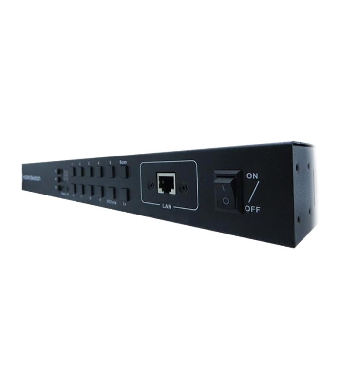 سوئیچ 16 پورت HDMI با قابلیت 3D و رزولوشن 4Kx2K با ریموت کنترل لایمستون LS-HS1601