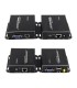 افزایش طول VGA بر روی کابل شبکه تا 300 متر با قابلیت KVM لایمستون LS-VKE300
