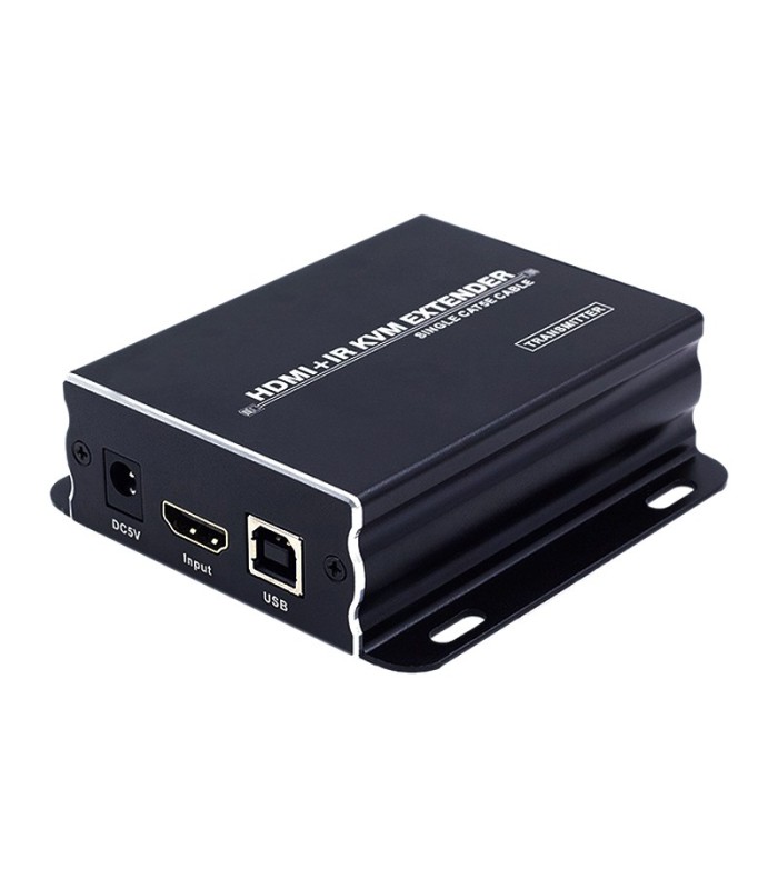 افزایش طول HDMI بر روی کابل شبکه تا 120 متر با قابلیت KVM لایمستون LS-HKE120