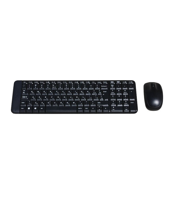 کیبورد و ماوس بی سیم لاجیتک MK220 با حروف فارسی