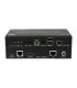 افزایش طول Audio و LAN و RS232 و USB KVM و HDMI بر روی کابل شبکه تا 100 متر با ریموت کنترل فرانت