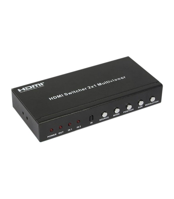 سوئیچ 2 پورت HDMI با ریموت کنترل فرانت FN-S152MR
