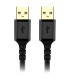 کابل لینک USB 2.0 دو سر نر (شیلد دار) کی نت پلاس KP-C4012