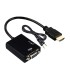 تبدیل HDMI به VGA کی نت K-VA174