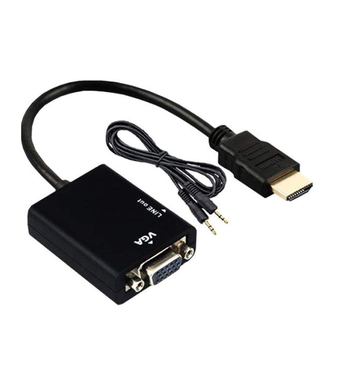تبدیل HDMI به VGA کی نت K-VA174