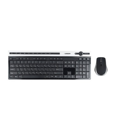 کیبورد و ماوس بی سیم گرین GKM-505W با حروف فارسی