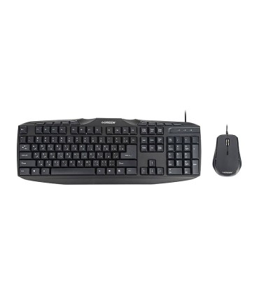 کیبورد و ماوس باسیم گرین GKM-305 با حروف فارسی
