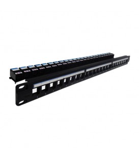 پچ پنل 24 پورت بدون کیستون Cat6 UTP کی نت پلاس KP-N113