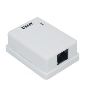 باکس پریز شبکه روکار تک پورت Cat6 کی نت K-N1106