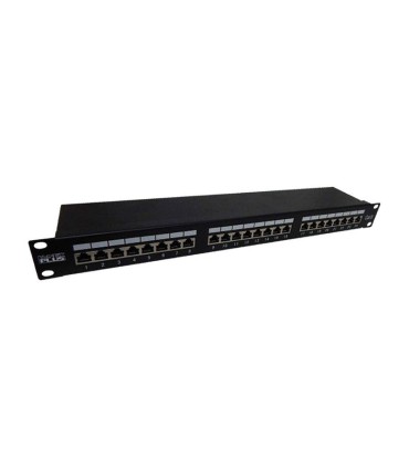 پچ پنل 24 پورت همراه با کیستون Cat6 STP کی نت پلاس KP-N1130
