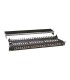 پچ پنل 24 پورت همراه با کیستون Cat6a STP کی نت K-N1122