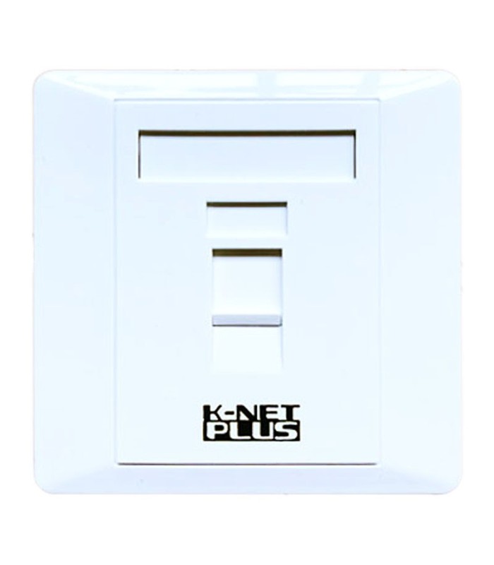 فیس پلیت تک پورت کی نت پلاس KP-N1138