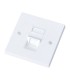 فیس پلیت تک پورت 45 درجه کی نت K-N1126
