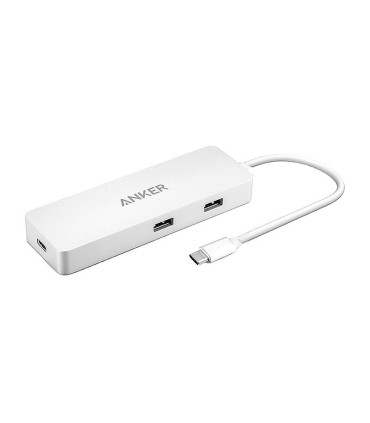 هاب 4 پورت Type C به USB 3.0 با پورت HDMI با قابلیت PD انکر A8342