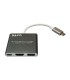تبدیل Type C به HDMI و Type C و USB 3.0 بافو BF-2635