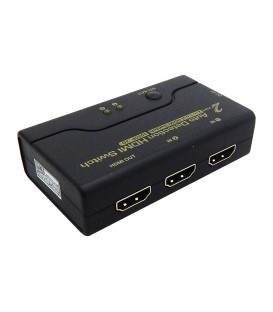 سوئیچ 2 پورت HDMI همراه آداپتور USB کی نت پلاس KP-M9022