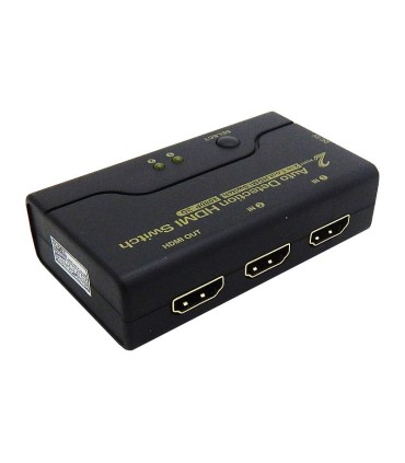 سوئیچ 2 پورت HDMI همراه آداپتور USB کی نت پلاس KP-M9022