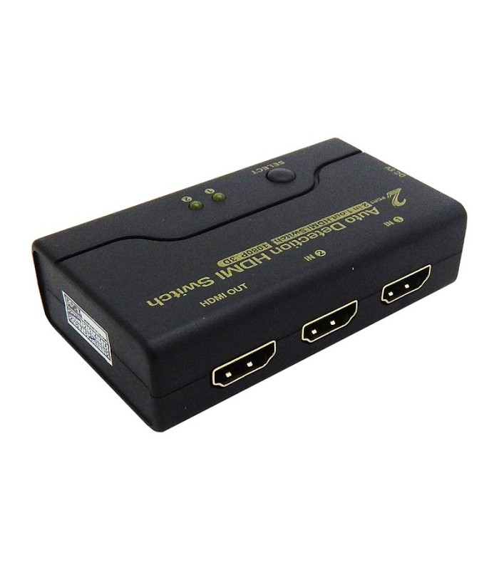 سوئیچ 2 پورت HDMI همراه آداپتور USB کی نت پلاس KP-M9022