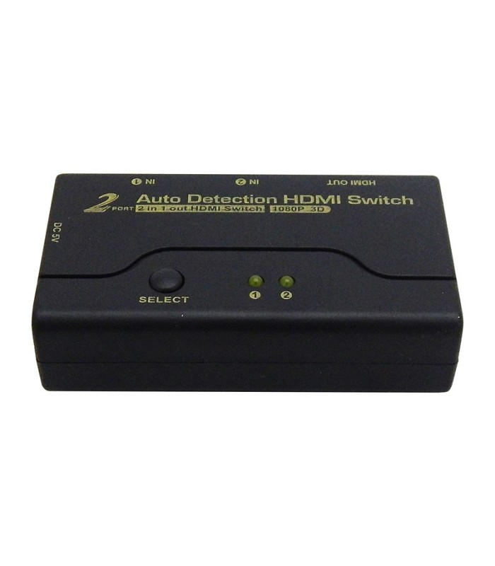 سوئیچ 2 پورت HDMI همراه آداپتور USB کی نت پلاس KP-M9022