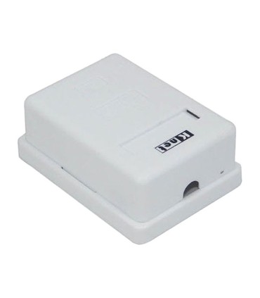 باکس پریز شبکه روکار تک پورت Cat5e کی نت K-N1085