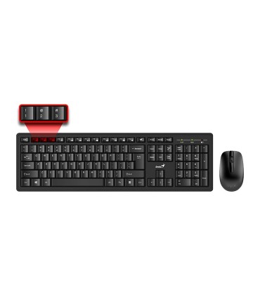 کیبورد و ماوس بی سیم جنیوس Smart KM-8200