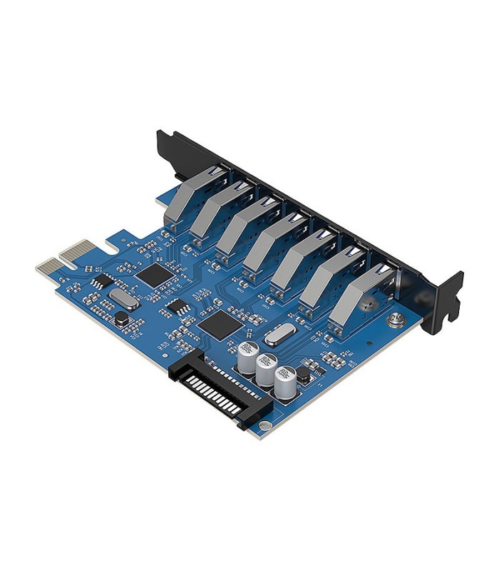 هاب 7 پورت USB 3.0 پشت کیس اوریکو PVU3-7U-V1