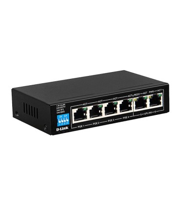 سوئیچ 6 پورت دی لینک DES-F1006P-E