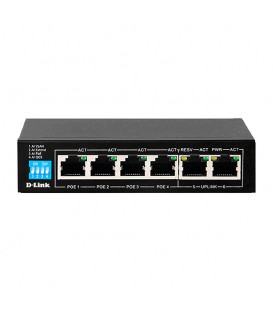 سوئیچ 6 پورت دی لینک DES-F1006P-E