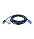 کابل کی وی ام USB دی لینک KVM-403