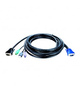 کابل کی وی ام USB دی لینک KVM-403