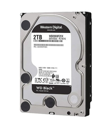 هارد دیسک اینترنال وسترن دیجیتال Black WD2003FZEX ظرفیت 2 ترابایت
