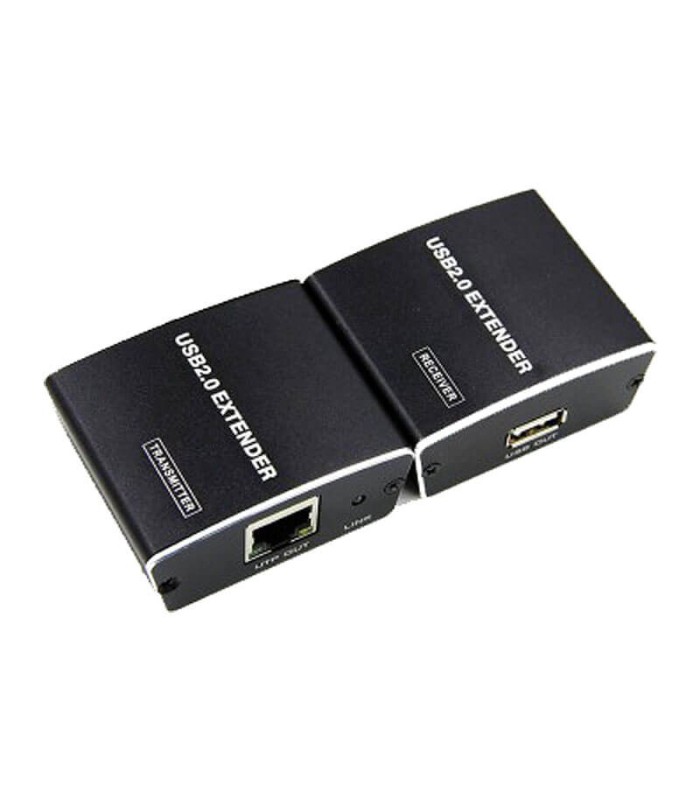 افزایش طول USB بر روی کابل شبکه تا 100 متر لایمستون LS-U2E100