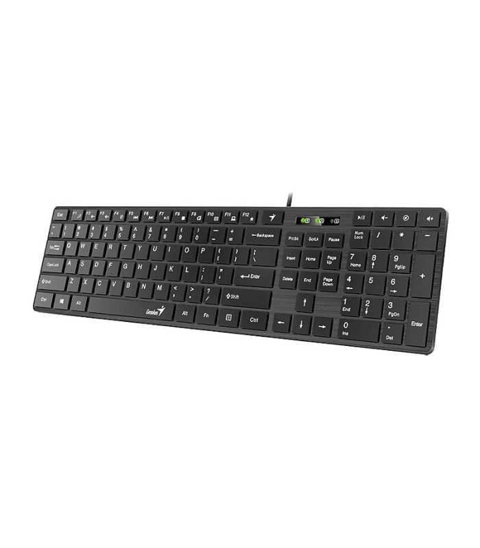 کیبورد باسیم جنیوس SlimStar 126 با حروف فارسی