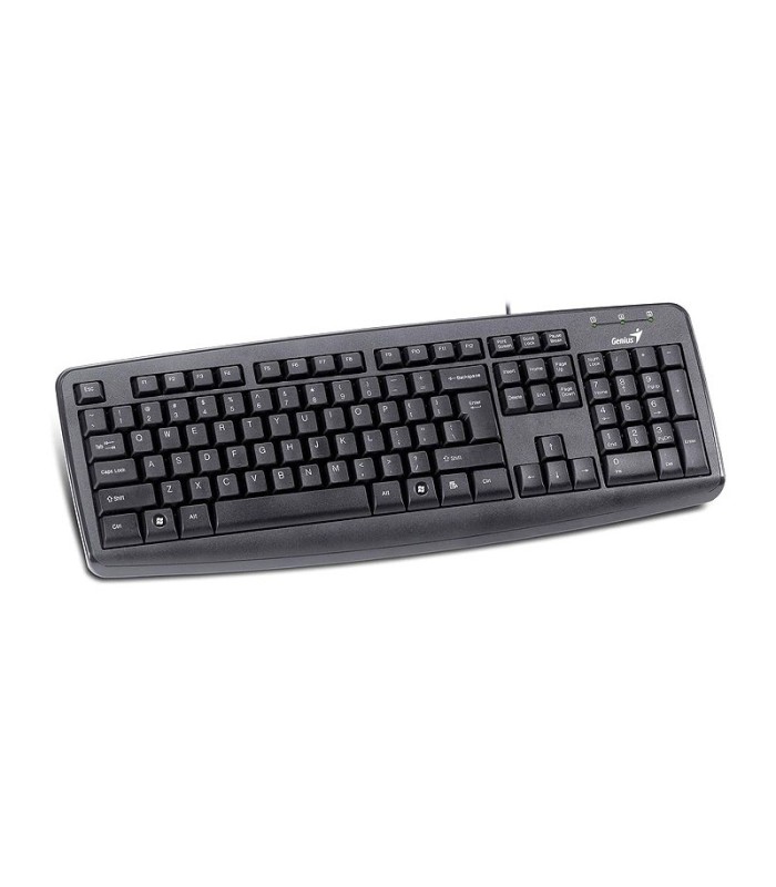 کیبورد باسیم جنیوس KB-110X با حروف فارسی