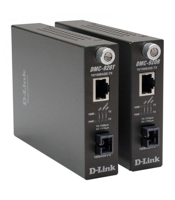 تبدیل فیبر نوری به اترنت دی لینک DMC-920R/E