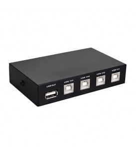 سوئیچ 4 پورت USB دستی وی نت V-SWUSBM04