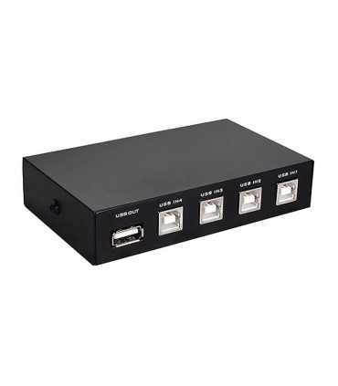 سوئیچ 4 پورت USB دستی وی نت V-SWUSBM04