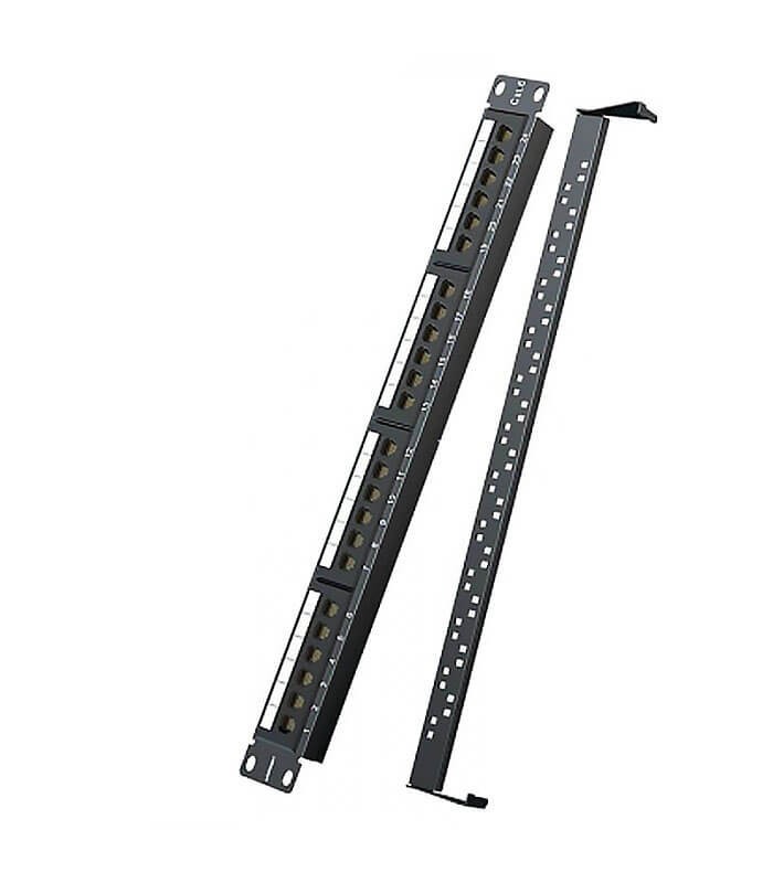 پچ پنل 24 پورت بدون کیستون Cat6 یوگرین 70423 NW126