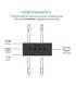 کی وی ام سوئیچ 4 پورت VGA با پورت USB همراه کابل یوگرین 50280 CM154