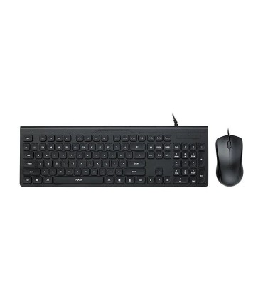 کیبورد و ماوس باسیم رپو NX2100 با حروف فارسی