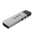هاب 8 پورت Type C به USB 3.0 - 2.0 و پورت HDMI و LAN و Type C و درگاه کارت حافظه با قابلیت PD اوریکو 2CT-8HR