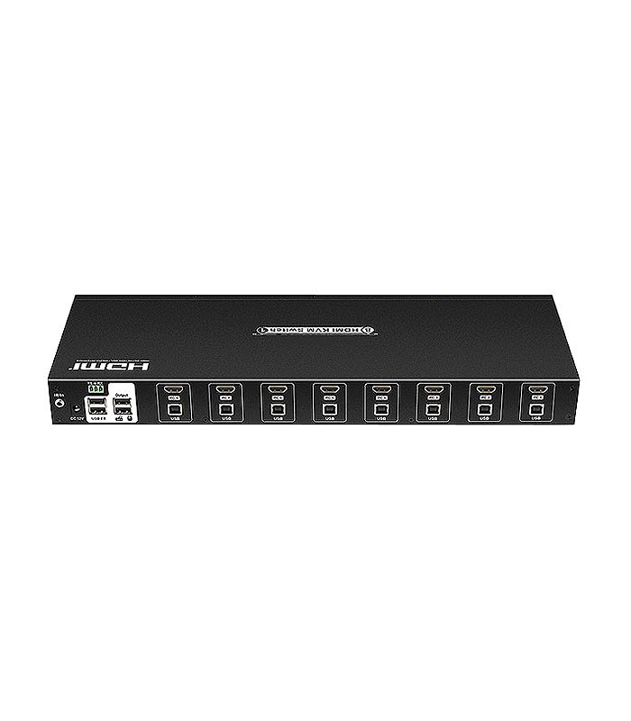 کی وی ام سوئیچ 8 پورت HDMI با ریموت کنترل لایمستون LS-HK0801