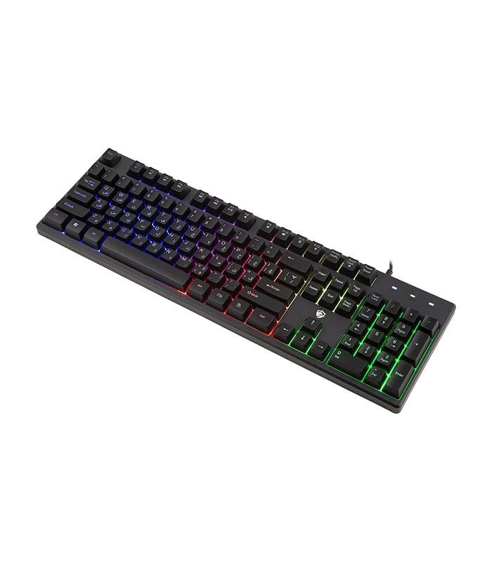 کیبورد باسیم گیمینگ بیاند BGK-2200 با حروف فارسی
