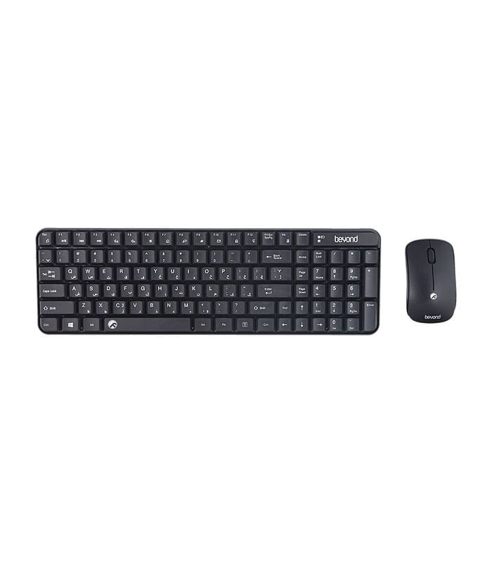 کیبورد و ماوس بی سیم بیاند BMK-2261RF با حروف فارسی