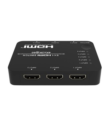 سوئیچ 5 پورت HDMI با قابلیت 3D و رزولوشن 2160×3840 با ریموت کنترل فرانت FN-S251
