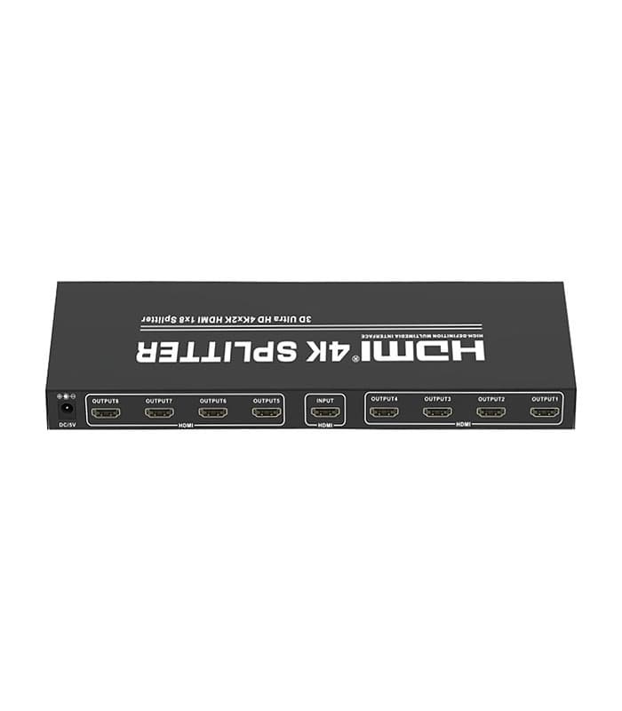 اسپلیتر 8 پورت HDMI با قابلیت 3D تی سی تی TC-SP-18U